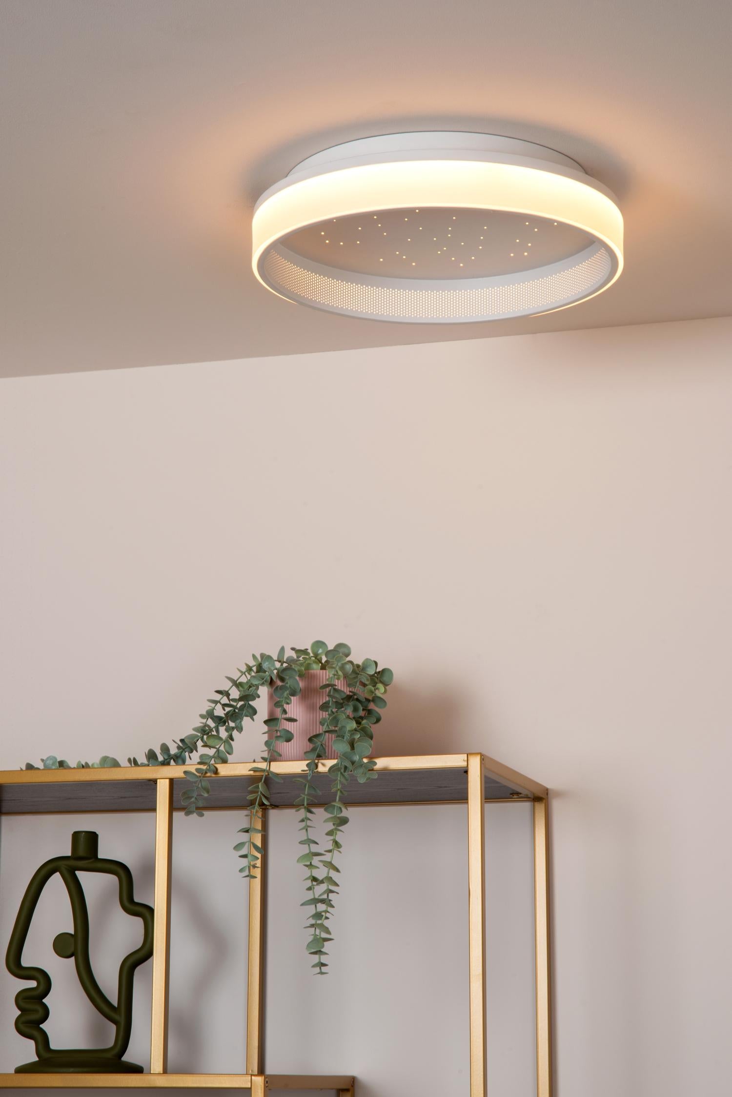 ESTREJA - Plafonnière - Ø 40 cm - LED 3 StepDim - CCT - 2500K/3000K - Wit
