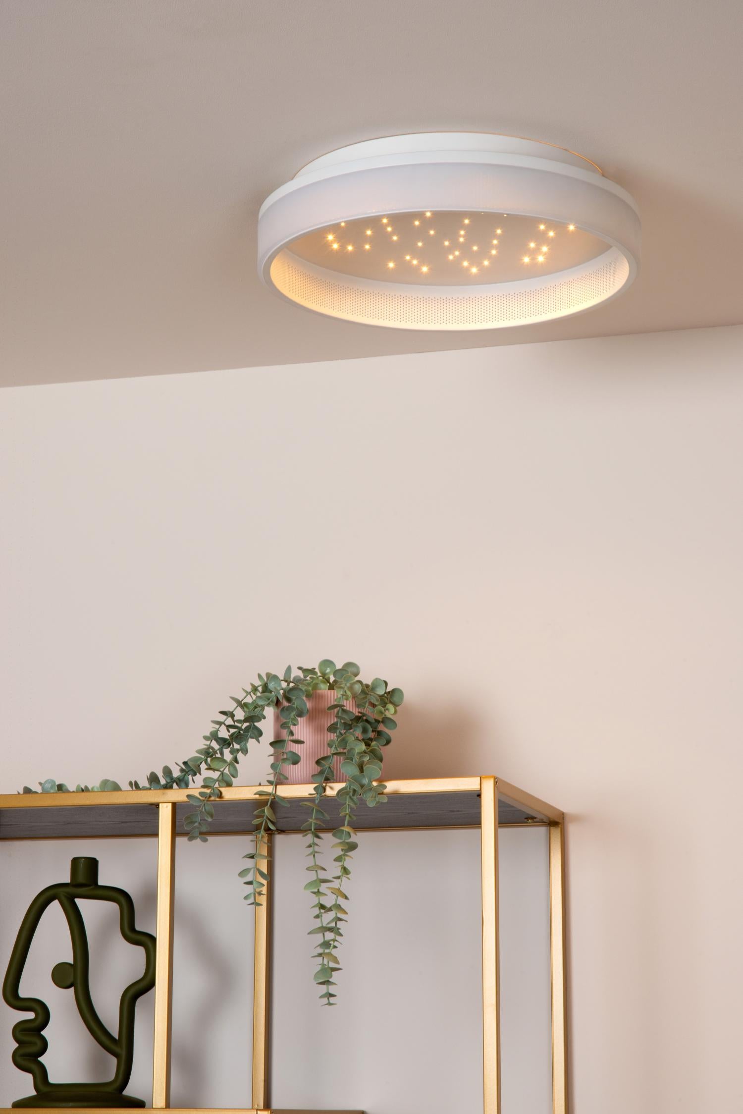 ESTREJA - Plafonnière - Ø 40 cm - LED 3 StepDim - CCT - 2500K/3000K - Wit