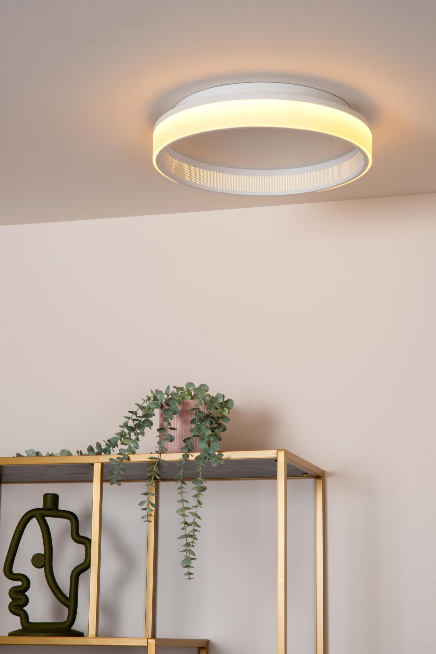 ESTREJA - Plafonnière - Ø 40 cm - LED 3 StepDim - CCT - 2500K/3000K - Wit