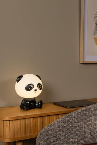 DODO PANDA - Veilleuse Chambre d'enfant - LED 3 StepDim - 1x3W 4000K - Noir