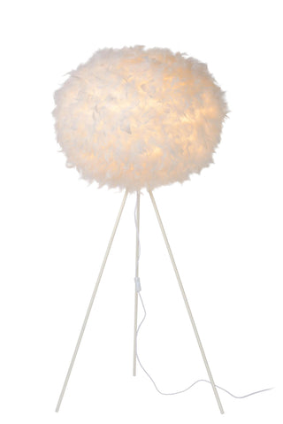 GOOSY SOFT - Vloerlamp - Ø 50 cm - 1xE27 - Wit