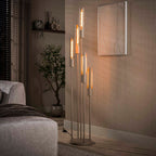 Floor lamp Tube beige - 5-light, 175 cm high