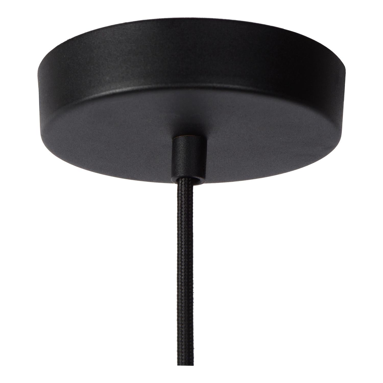 LIONEL - Pendant light - Ø 6.5 cm - 1xE27 - Black