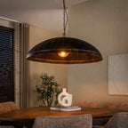Pendant lamp Guard smoky brown - 1-light, diameter 90 cm