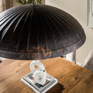 Pendant lamp Guard smoky brown - 1-light, diameter 90 cm