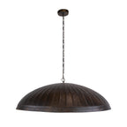 Pendant lamp Guard smoky brown - 1-light, diameter 90 cm