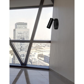 Wandlamp Umberto met schakelaar GU10, zwart