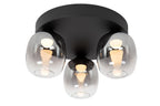 TAMINO - Ceiling light - LED Dimmable - 3x5.6W 3000K - Black