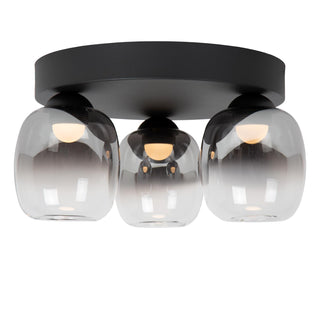 TAMINO - Ceiling light - LED Dimmable - 3x5.6W 3000K - Black