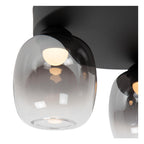 TAMINO - Ceiling light - LED Dimmable - 3x5.6W 3000K - Black