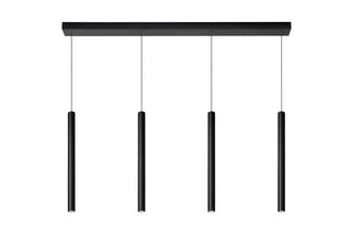 LORENZ - Pendant light - LED Dimmable - 4x4W 3000K - Black
