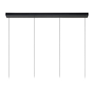 LORENZ - Pendant light - LED Dimmable - 4x4W 3000K - Black