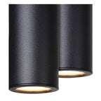 LORENZ - Pendant light - LED Dimmable - 4x4W 3000K - Black