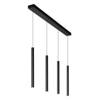 LORENZ - Pendant light - LED Dimmable - 4x4W 3000K - Black