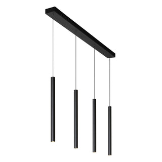 LORENZ - Pendant light - LED Dimmable - 4x4W 3000K - Black