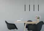 LORENZ - Pendant light - LED Dimmable - 4x4W 3000K - Black
