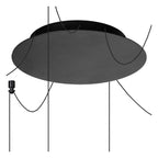 LORENZ - Pendant light - Ø 120 cm - LED Dimmable - 6x4W 3000K - Black