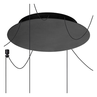LORENZ - Pendant light - Ø 120 cm - LED Dimmable - 6x4W 3000K - Black
