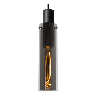 ORLANDO - Pendant light - Ø 10 cm - 1xE27 - Smoke