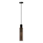 ORLANDO - Pendant light - Ø 10 cm - 1xE27 - Smoke