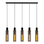 ORLANDO - Pendant light - 5xE27 - Smoke