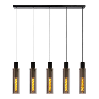 ORLANDO - Pendant light - 5xE27 - Smoke
