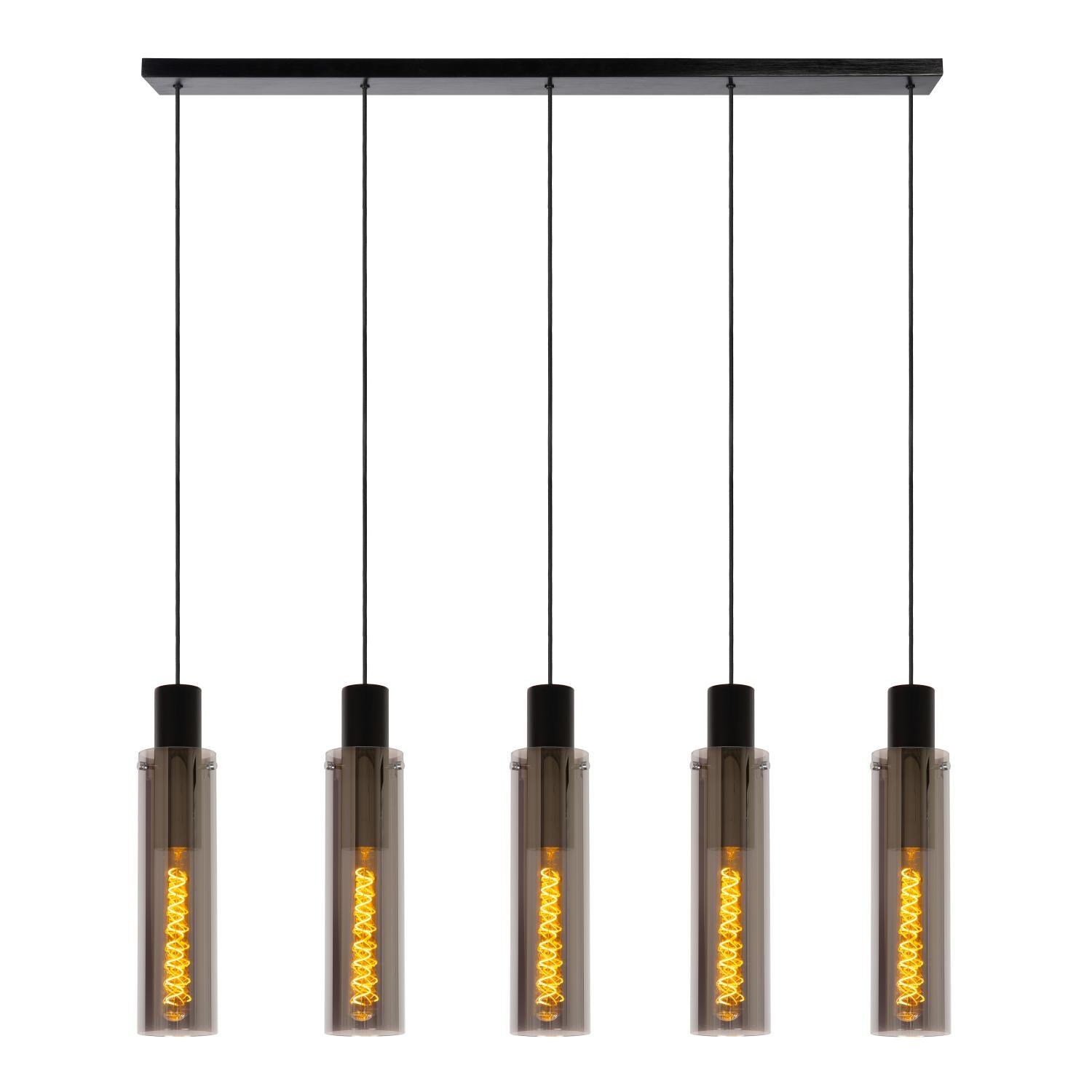 ORLANDO - Pendant light - 5xE27 - Smoke