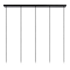ORLANDO - Pendant light - 5xE27 - Smoke