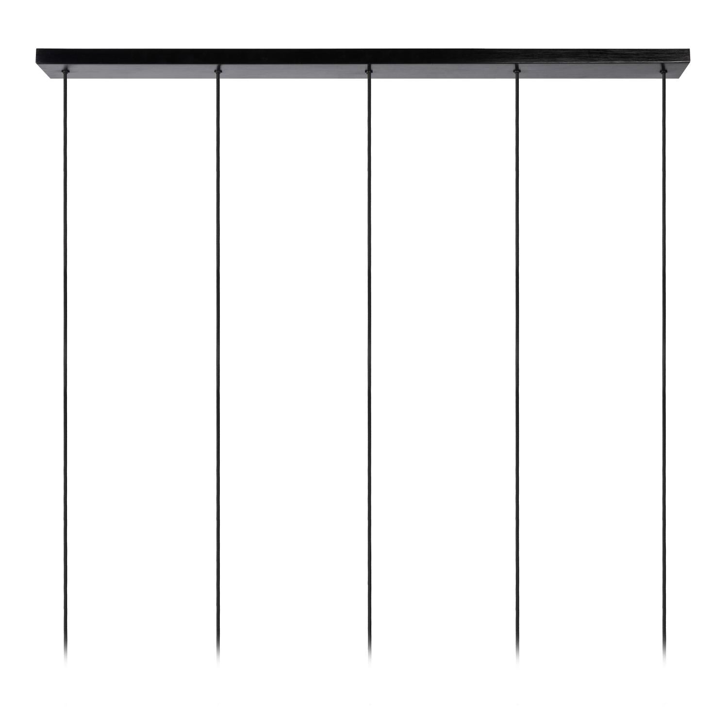ORLANDO - Pendant light - 5xE27 - Smoke