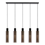ORLANDO - Pendant light - 5xE27 - Smoke