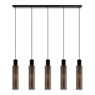 ORLANDO - Pendant light - 5xE27 - Smoke