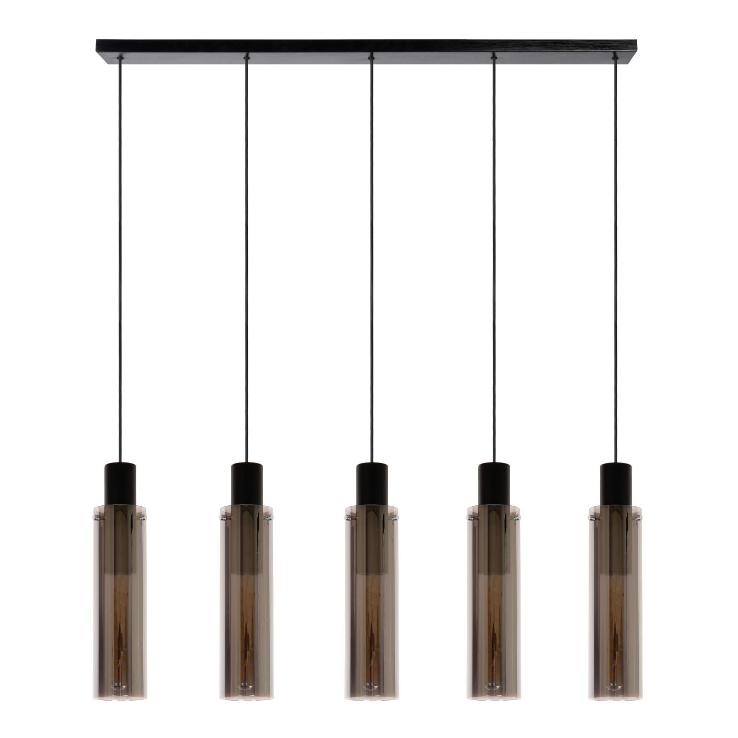 ORLANDO - Pendant light - 5xE27 - Smoke