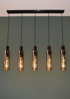 ORLANDO - Pendant light - 5xE27 - Smoke