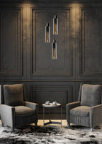 ORLANDO - Hanglamp - Ø 32 cm - 3xE27 - Fumé