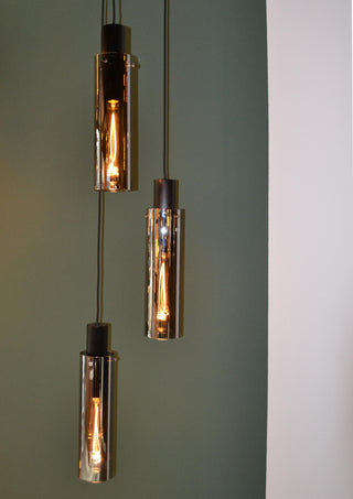 ORLANDO - Hanglamp - Ø 32 cm - 3xE27 - Fumé
