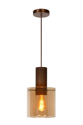 TOLEDO - Suspension - Ø 20 cm - 1xE27 - Ambre