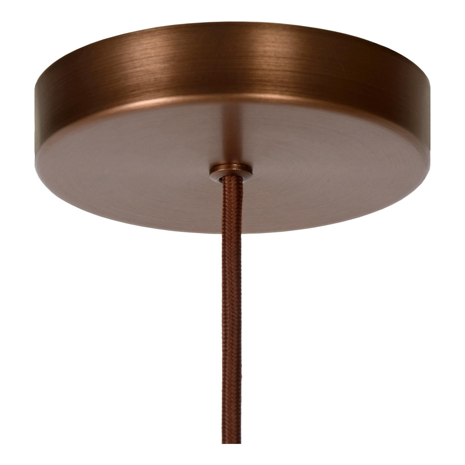 TOLEDO - Suspension - Ø 20 cm - 1xE27 - Ambre