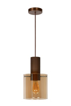 TOLEDO - Suspension - Ø 20 cm - 1xE27 - Ambre