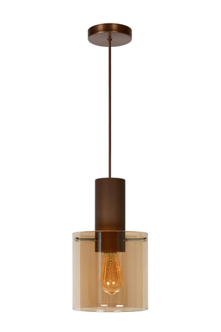 TOLEDO - Suspension - Ø 20 cm - 1xE27 - Ambre