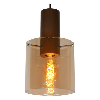 TOLEDO - Hanglamp - Ø 20 cm - 3xE27 - Amber