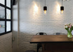 ZINO - Hanglamp - Ø 10 cm - 1xE27 - Fumé