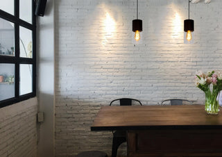 ZINO - Hanglamp - Ø 10 cm - 1xE27 - Fumé