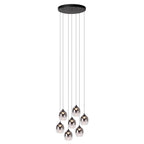 TAMINO - Hanglamp - Ø 52 cm - LED Dimb. - 7x7W 3000K - Zwart