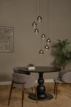 TAMINO - Hanglamp - Ø 52 cm - LED Dimb. - 7x7W 3000K - Zwart