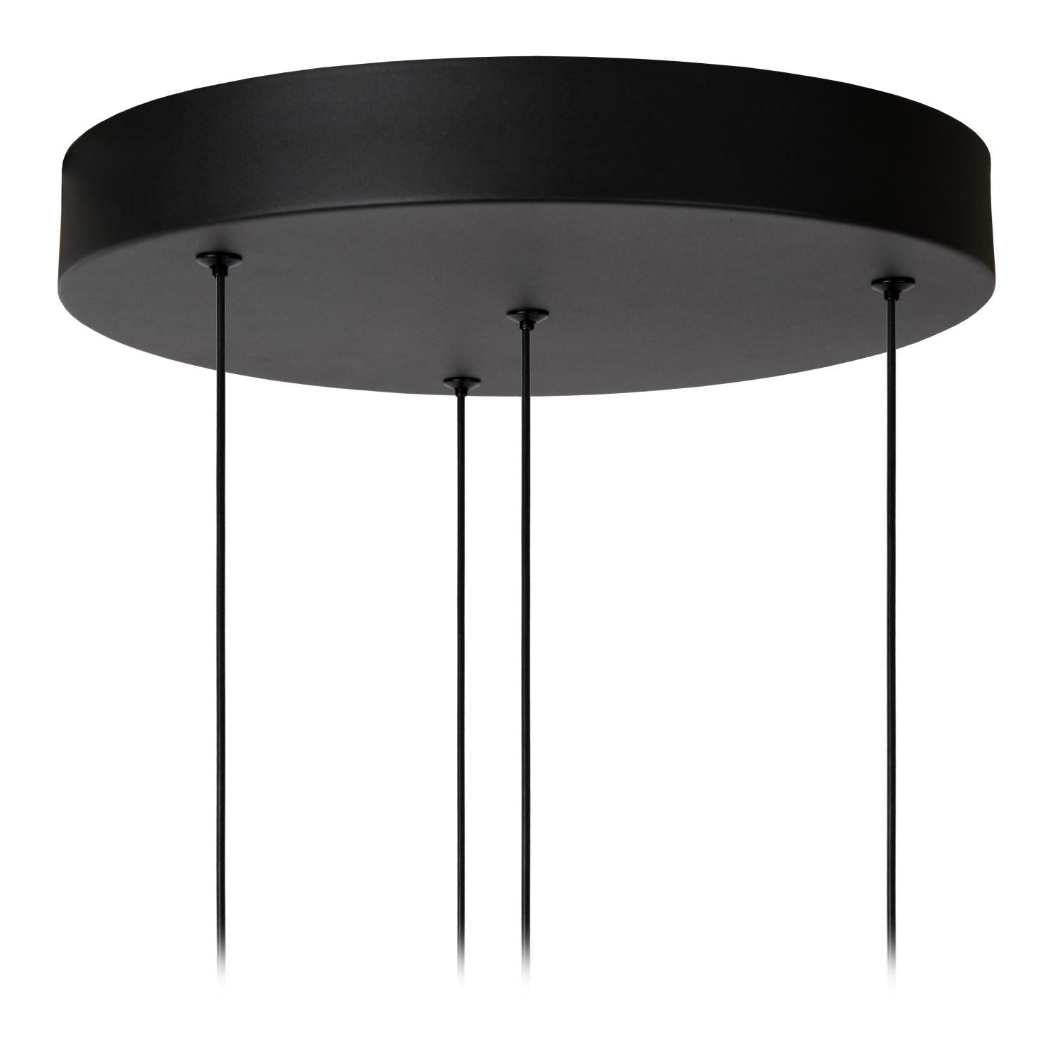TAMINO - Hanglamp - Ø 36 cm - LED Dimb. - 4x5,2W 3000K - Zwart
