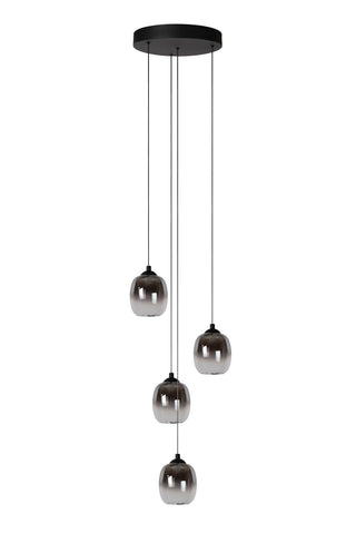 TAMINO - Hanglamp - Ø 36 cm - LED Dimb. - 4x5,2W 3000K - Zwart