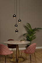 TAMINO - Hanglamp - Ø 36 cm - LED Dimb. - 4x5,2W 3000K - Zwart