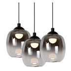 TAMINO - Hanglamp - LED Dimb. - 5x5,6W 3000K - Zwart