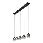 TAMINO - Hanglamp - LED Dimb. - 5x5,6W 3000K - Zwart