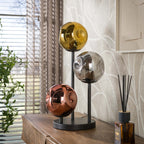 Table lamp Stellar artic black - 3-light, 50 cm high